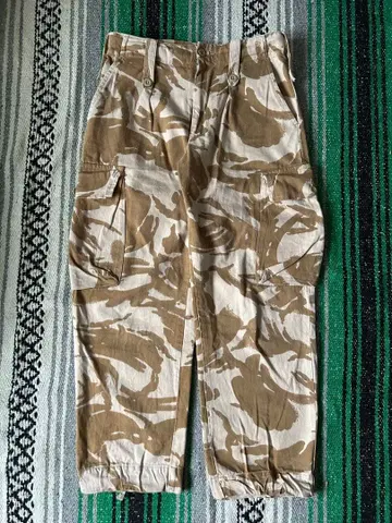 영국군 데저트 카모 트로피컬 컴뱃 DPM 밀리터리 80s 90s