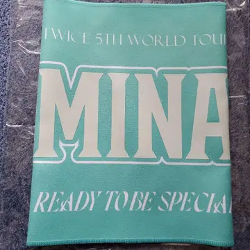 TWICE 5TH WORLD TOUR MINA 포토 슬로건