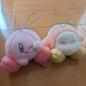 커비와 와돌디 봉제 인형 세트