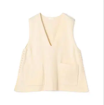 투모로우랜드 보르지 펄 콤비 V넥 베스트