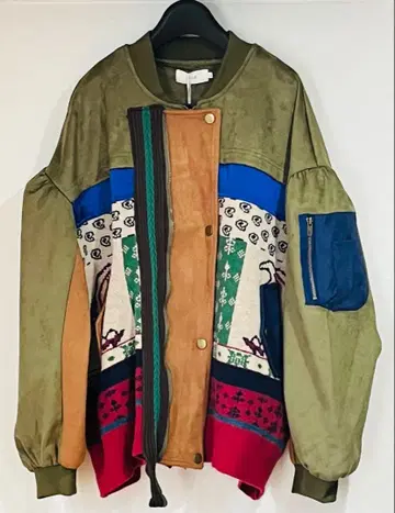 새상품 보헤미안 자켓 가을/겨울 스웨이드 오버 사이즈