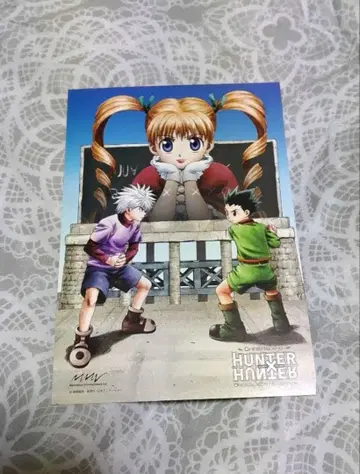 HUNTER x HUNTER 엽서 비스케 곤 키루아