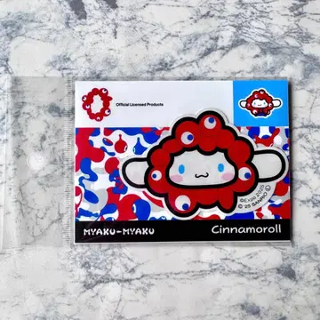 산리오 미야쿠미야쿠 변신 어패럴 스티커 얼굴 시나모롤