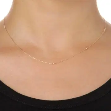 COCOSHNIK K10 컷 비즈 스테이션 목걸이