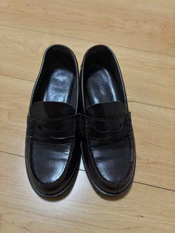 HARUTA 다크 브라운 로퍼