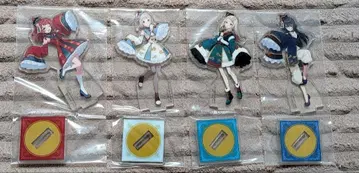 제일복권 아이돌 마스터 아크릴 스탠드 4개 세트