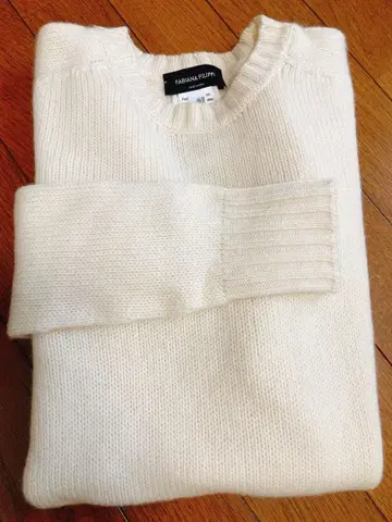 FABIANA FILIPPI 니트 스웨터 38/S 화이트