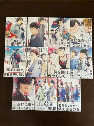 흐르는 날에 다리로 가는 길 1~11 히다카 쇼코