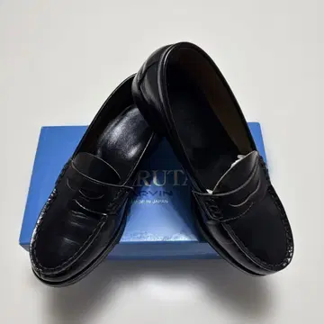 HARUTA 로퍼 블랙 23.5cm