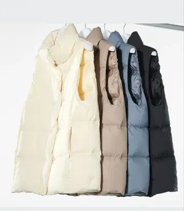 택 포함 새상품 UNIQLO 파우더 소프트 다운 베스트