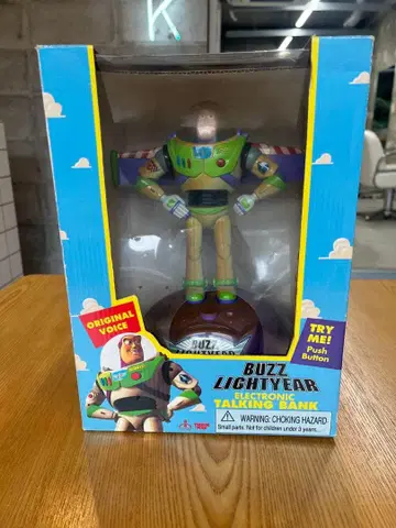 토이스토리 버즈 라이트이어 토킹 저금통 박스 포함