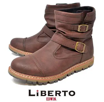 남성용 캐주얼 방수 부츠 레인슈즈 LiBERTO EDWIN