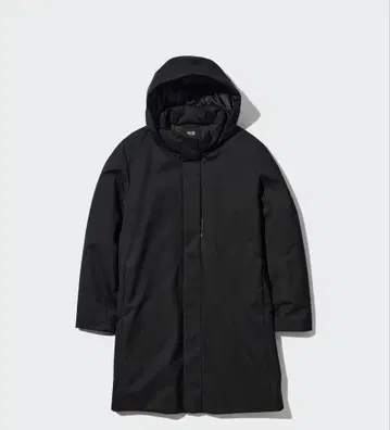 유니클로 하이브리드 다운 코트