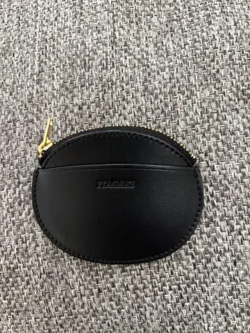 [ 카반 이타가키 ] 소가죽 코인 케이스 ( 블랙 )