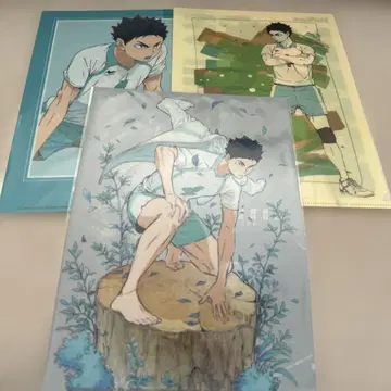 하이큐 이와이즈미 하지메 클리어 파일 묶음 판매