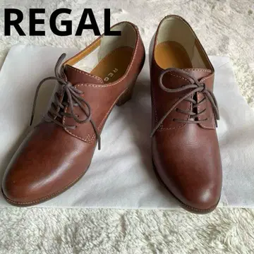 REGAL 브라운 레이스업 슈즈 리갈 새상품급 천연 가죽