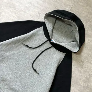 00s RUSSELL ATHLETIC 래글런 맨투맨 후드티