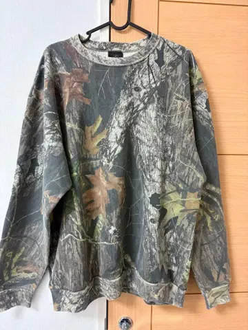 80s~90s RED HEAD 맨투맨 리얼트리 카모 무늬