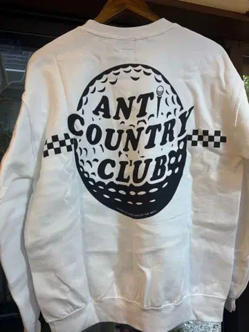 VANS ANTI COUNTRY CLUB 맨투맨 M 골프