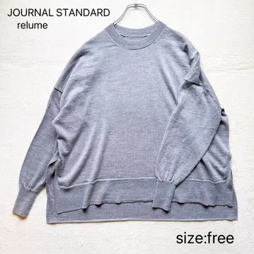 [ 저널 스탠다드 ] BiellaYarn 크루넥 니트/울 100%