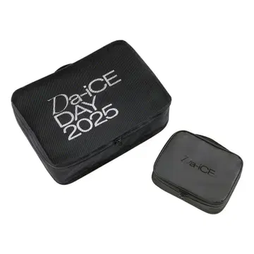 Da-iCE DAY 2025 로고 파우치 2개 세트