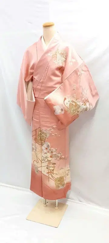 FN12042p 기모노 순수 실크 호몬기 152~162cm