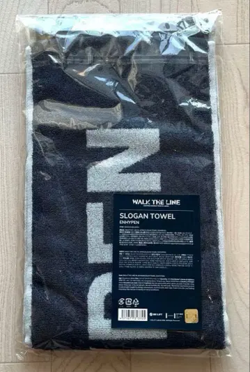 WALK THE LINE 슬로우건 타월 ENHYPEN