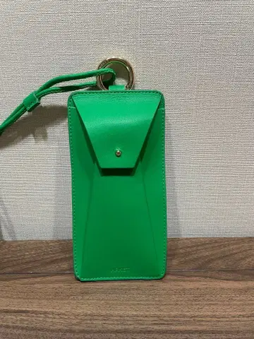 ARKET 그린 플랩 백 (소품함, 스마트폰 케이스, 카드 홀더)