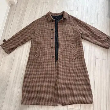 HARE 하운드투스 체크 패턴 코트