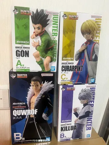 제일복권 헌터헌터 피규어 세트