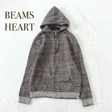 빔즈 [ L ] 집업 후드티 후드 양가죽 천연 가죽 캐주얼