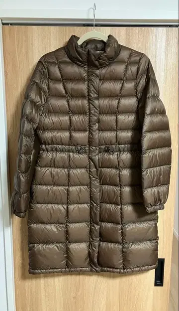 AMACA 브라운 롱 다운 자켓 40/L