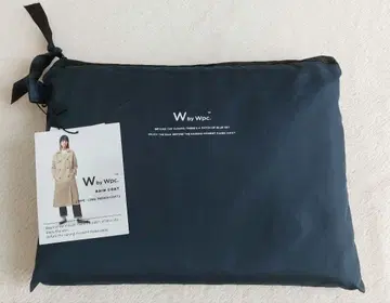 미사용 Wpc 레인코트 네이비 프리 사이즈 Wpc 트렌치