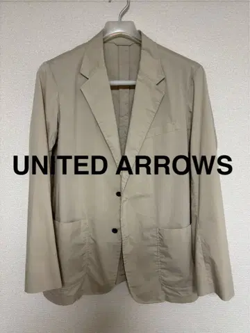 UNITED ARROWS 베이지 테일러드 자켓