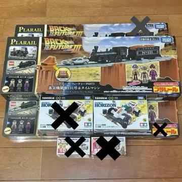토미카 백투더퓨처 타미야 4구랑 혼다 프렐류드 우디