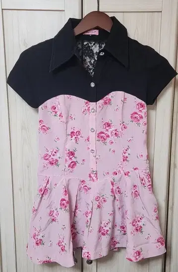 MA*RS Sugar Gloss 꽃무늬 원피스 핑크