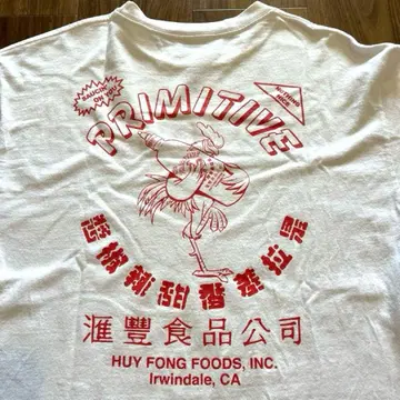 [ 구하기 어려움 ] PRIMITIVE 시라차 소스 론 T M 사이즈