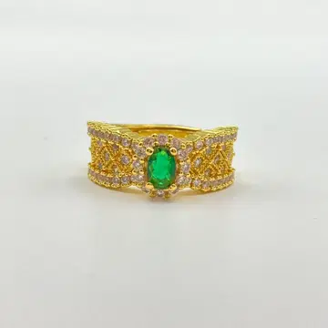 반지 유품 정리 미니멀리스트 앤티크 빈티지 반지 색석 골드 컬러