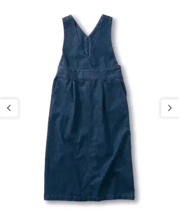 [ 펠리시모 ] 데님 오버롤 스커트 LL