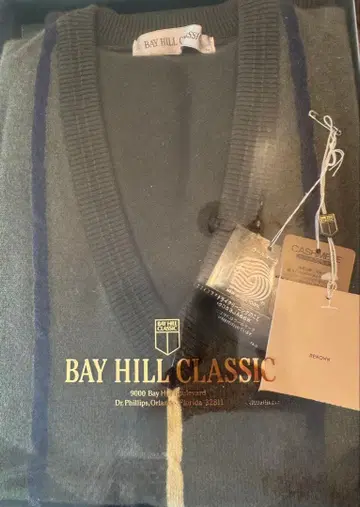 미사용 새상품 남성용 캐시미어 100% 스웨터