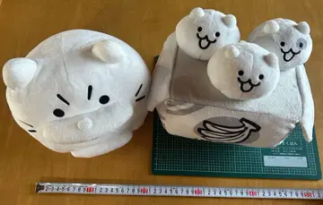 냥코 대전쟁 고양이 상자 봉제 인형 강아지 2개 세트