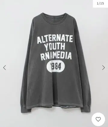 RNA M2414 애슬레틱 로고 피그먼트 T [ 미사용 미개봉 새상품 ]