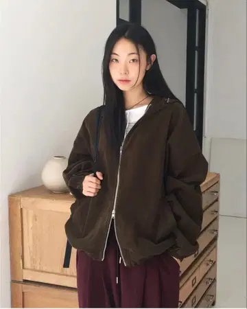 wonder wonder 한국 아우터 코듀로이 점퍼