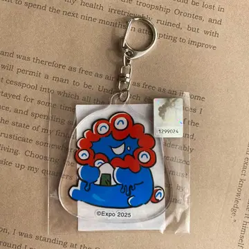 오사카 만박 회장 한정판 쫀득 미야쿠미야쿠 아크릴 키링