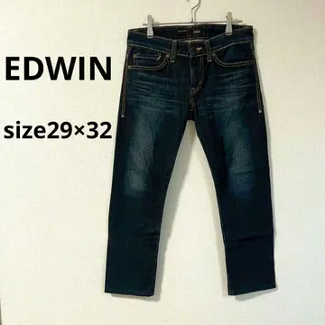에드윈 데님 사이즈 29 x 32 인디고 일본제