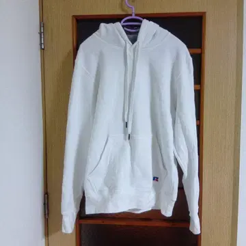 RUSSELL ATHLETIC 후드티 화이트