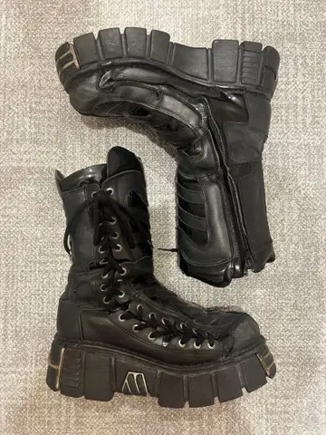 New Rock 빈티지 부츠