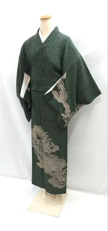 FN12043p 기모노 순수 실크 호몬기 152~162cm