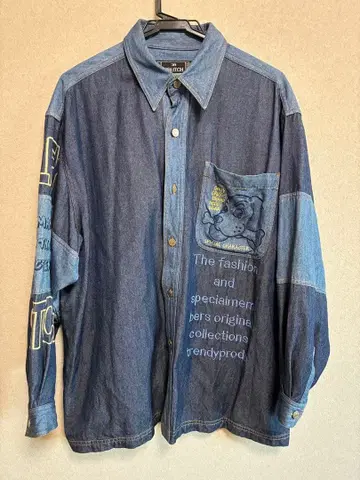 CLUCH GALFY 클러치피 데님 셔츠 프리 사이즈