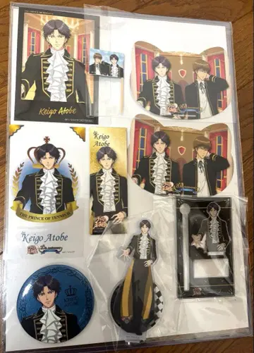 신 테니스의 왕자님 테니프리 난자타운 아토베 케이고 굿즈 세트